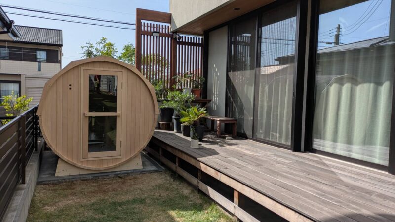 MY BARREL SAUNA